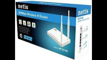 Обзор роутера Netis WF2419E + Настройка