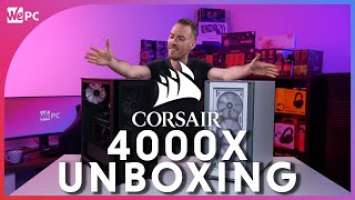 CORSAIR iCUE 4000X RGB Unboxing & Review!