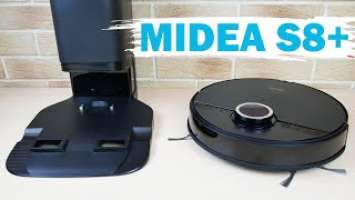 Midea S8+: самоочистка, мощный двигатель и вибромодуль для оттирания загрязнений ОБЗОР и ТЕСТ✅