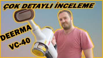 Çok detaylı Deerma VC-40 incelemesi ... Uygun fiyatlı pratik el süpürgesi...