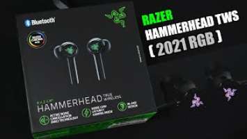 UNBOXING - RAZER HAMMERHEAD TRUE WIRELESS 2021 RGB