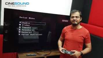 CineSound: How to perform Denon AVR-X550BT factory reset procedure