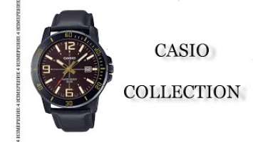 Обзор часов Casio Collection MTP-VD01BL-5B