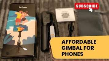 AFFORDABLE GIMBAL FOR PHONES || Hohem iSteady Q 1-Axis #Hohem #gimbal #selfiestick #IOS #ANDROID