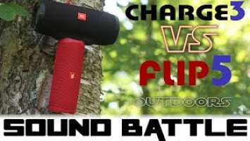 JBL Charge 3 vs Flip 5 : Sound Battle : A pretty surprising outcome