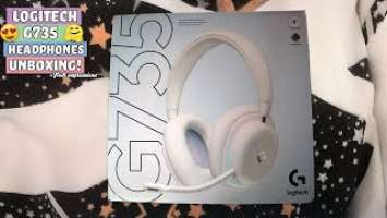 Unboxing The Logitech G735 Wireless Headphones (Aurora Collection) | ItsBecky