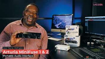 Arturia Minifuse 1 & 2  Audio Interface Review Video with Sound Test | @Shitswel