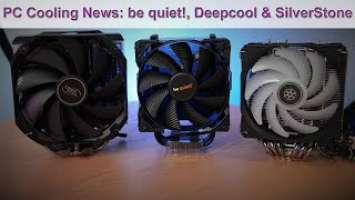 PC Cooling News: be quiet!'s New Coolers, Deepcool's AS500 Plus & SilverStone's Hydrogon & Alta F1