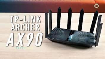 TP-LINK Archer AX90: A beefy, premium WiFi 6 router!