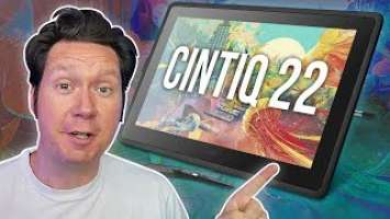 Wacom CINTIQ 22 - Drawing Tablet Review