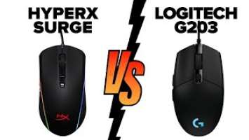 HyperX Pulsefire Surge vs Logitech G PRO HERO - Which Mouse is Better ?