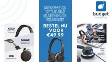 MPOW HC5 WIRELESS BLUETOOTH HEADSET. Kijk en vergelijk bij budget_computers.nl