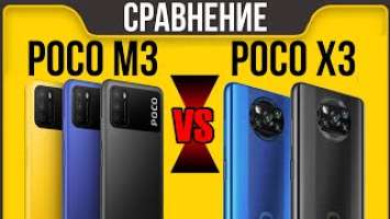 СРАВНЕНИЕ POCO M3 и POCO X3 + ТЕСТЫ