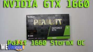 Unboxing NVIDIA GTX 1660 Non-TI GPU - Palit GTX 1660 StormX OC