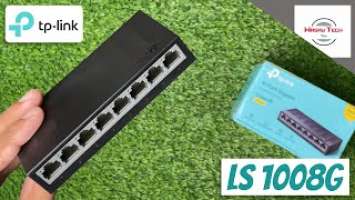 TP Link LS 1008g Network Switch Unboxing and Setup | TP Link LS 1008G Network Switch