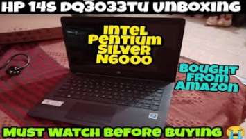 HP 14s dq3033tu Review | HP 14s-Intel Pentium Silver N6000 Laptop Unboxing