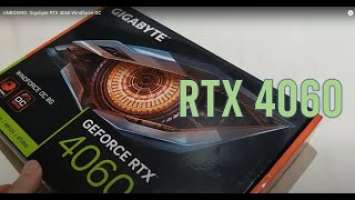 UNBOXING: Gigabyte RTX 4060 Windforce OC