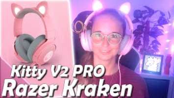 Razer Kraken Kitty V2 Pro  Unboxing + Review