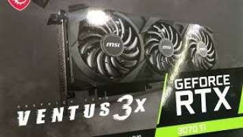 MSI GeForce RTX 3070 TI Ventus 3x | Corsair RM 850 Power Supply Upgrade