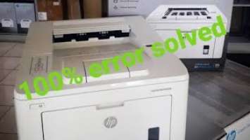 How to hp laserjet pro m203dw opening || hp laserjet printer fuser problem #review