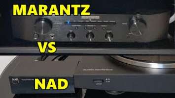 NAD PP2 Vs Marantz PM6007 Phono Preamp FACE OFF!