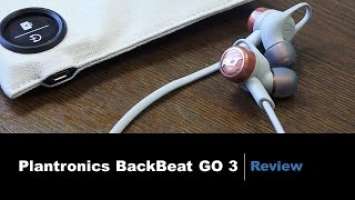 Plantronics BackBeat GO 3 Review