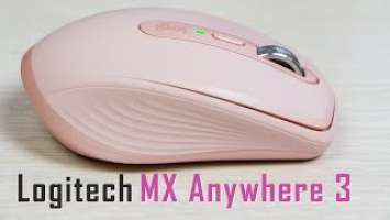 Чисто женская розовая мышка Logitech MX Anywhere 3. Обзор компактной мышки для девушки -100% премиум