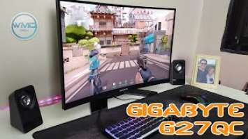 Gigabyte G27QC 165hz 1ms Gaming Monitor Review (TAGALOG)