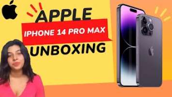 Apple iPhone 14 Pro Max Unboxing - Purple - पर्पल || techinnews.com_