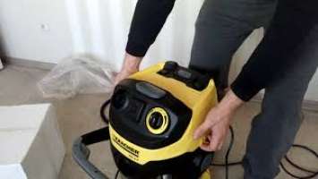 TEST ODKURZACZ KARCHER WD 6 P PREMIUM i rozpakowanie