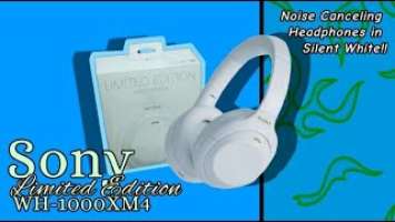 Sony LIMITED EDITION WH-1000XM3 || Noise Canceling Headphones in Silent White!