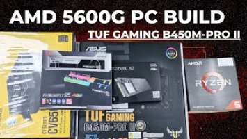 AMD Gaming PC Build AMD Ryzen 5 5600G TUF GAMING B450M PRO II G sill RAM | Tech Land