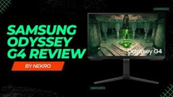 Samsung Odyssey G40B 25-inch 240hz Gaming Monitor Review