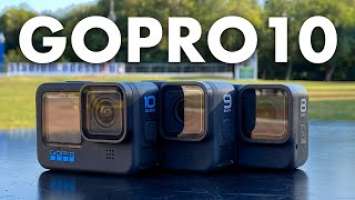 GoPro HERO10 Black: Распаковка и сравнение с GoPro 9 и GoPro 8