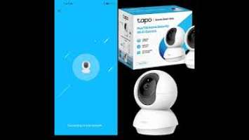 TP-Link Tapo C200 Pan & Tilt Wifi Camera setup and test