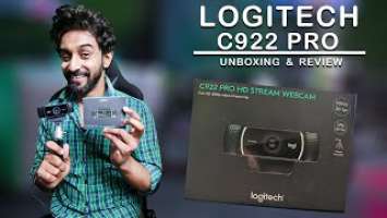 I Bought Logitech C922 PRO || Unboxing, Review & Setup ||