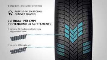 Bridgestone Blizzak LM005: caratteristiche tecniche