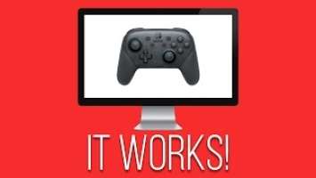 CONFIRMED: Nintendo Switch Pro Controller on PC - DreWoof