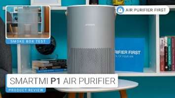 Smartmi P1 Innovative Air Purifier Review (Performance Test and Smoke Box)