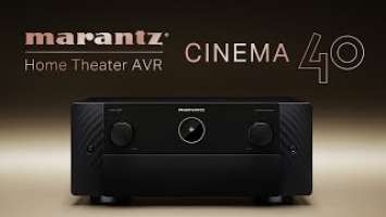 NEW Marantz CINEMA 40 9.4 Channel Home Theater AV Receiver Review  4 INDEPENDENT SUBS & MUCH MORE!