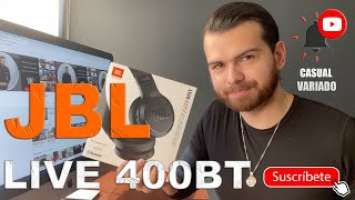 JBL LIVE 400BT en ESPAÑOL