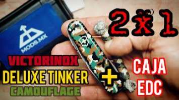 VICTORINOX DELUXE TINKER CAMOUFLAGE | El Regalo Perfecto para Papá Spoiler Alert