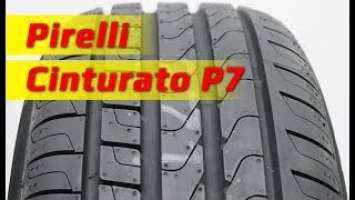 Pirelli Cinturato P7 /// Обзор