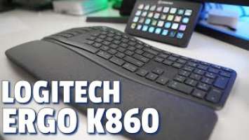 Logitech Ergo K860 Review - My NEWEST Ergonomic Keyboard!