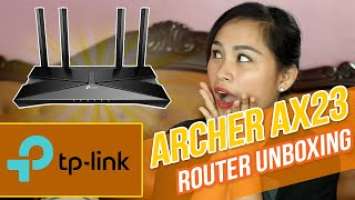 TP-link Archer AX23 AX1800 WIFI 6 ROUTER UNBOXING 2021