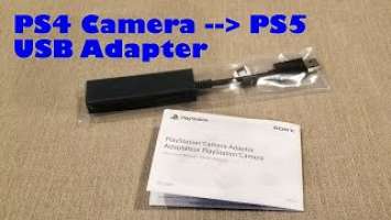 PS4-to-PS5 Camera Adapter for PSVR Unboxing