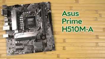 Розпаковка Asus Prime H510M-A