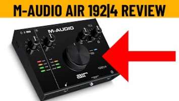 M Audio Air 192|4 Review - Best Podcast Audio Interface