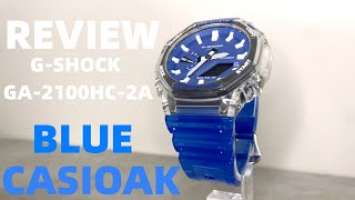 BLUE CASIOAK! Hidden Coast Series - G-Shock GA-2100HC-2AER Review!