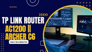 Tp-link router Ac1200 || Archer c6 || Mesh Wi-Fi router || Under Rs 2000